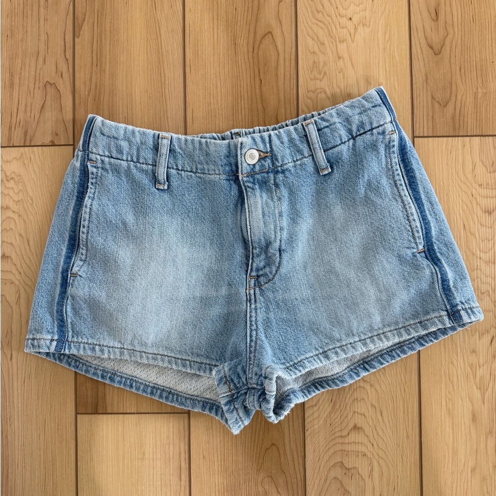 Zara Light Blue Jean Shorts